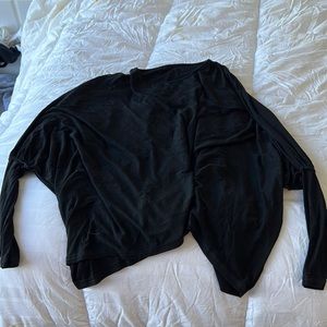 Oversized knit black top size M